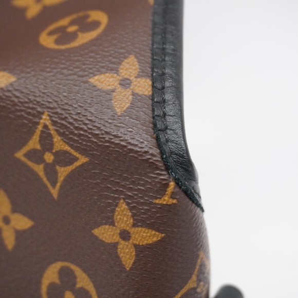 Louis Vuitton Shoulder Bag Monogram Macassar Magnetic M45557 Brown Noir Men's - Picture 14 of 16